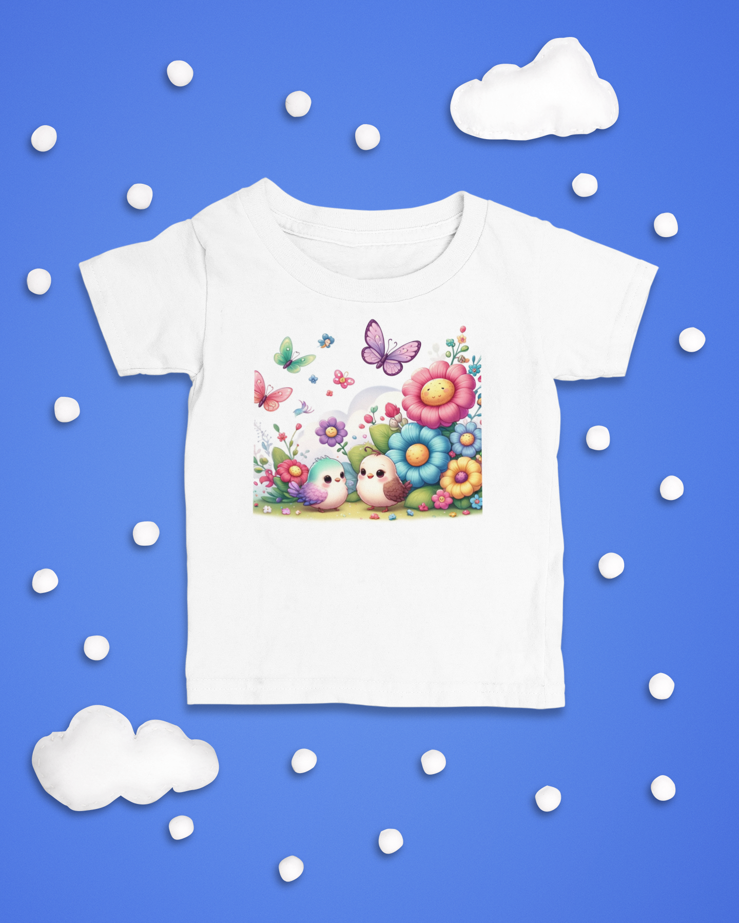 Toddler tee with nature-inspired design