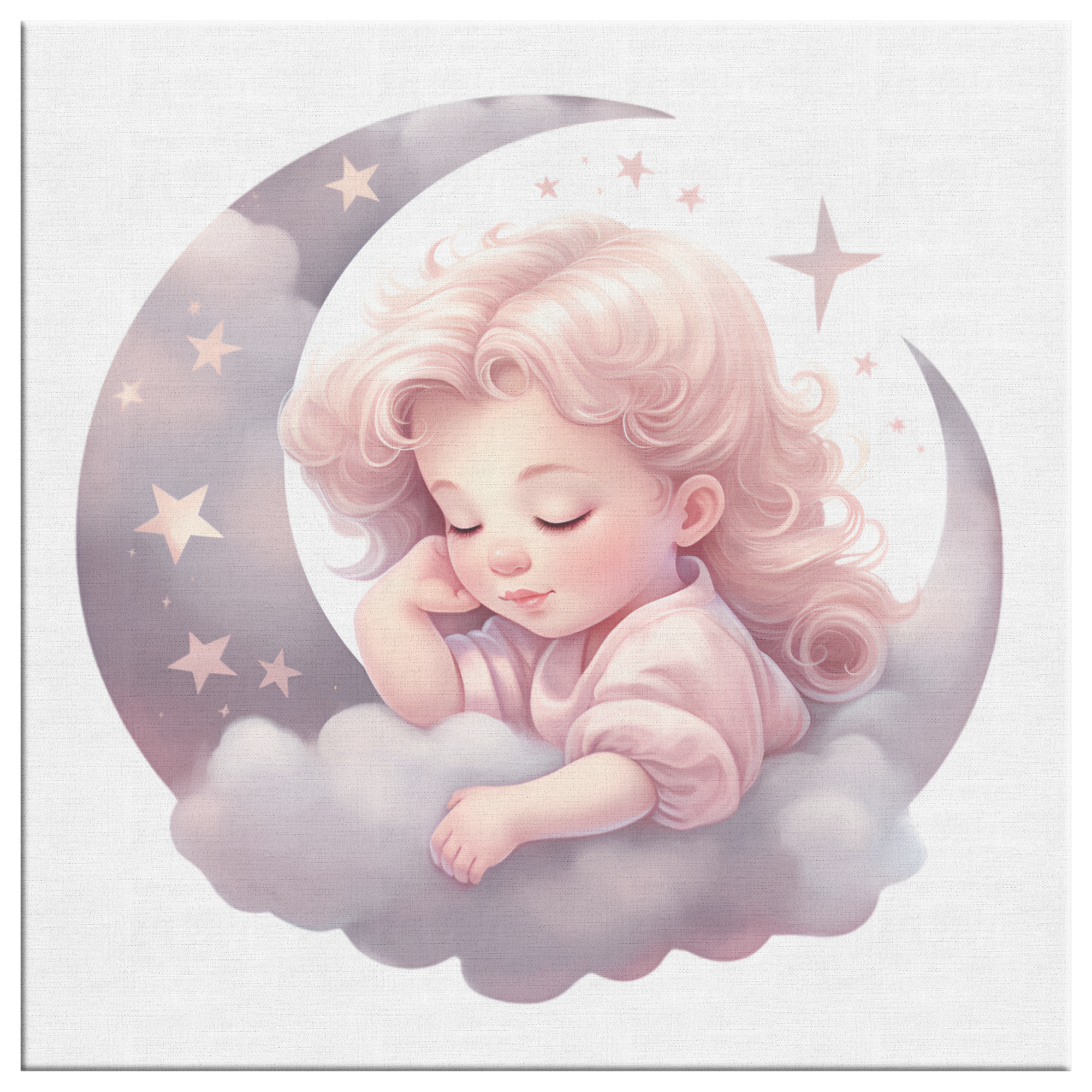 Magical Dreams Canvas Art on nursery wall